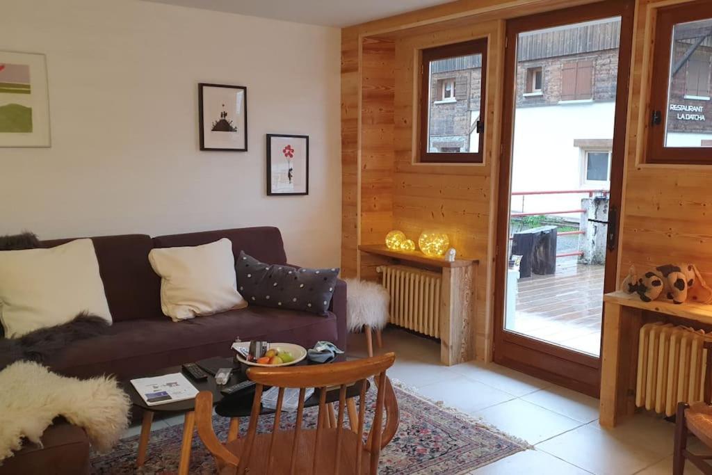 Appartement La Duchere Le Plan-La Giettaz Massif Des Aravis Eksteriør bilde