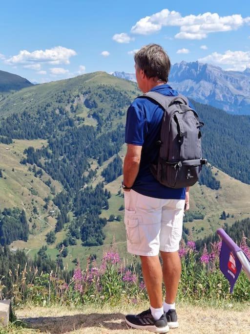 Appartement La Duchere Le Plan-La Giettaz Massif Des Aravis Eksteriør bilde