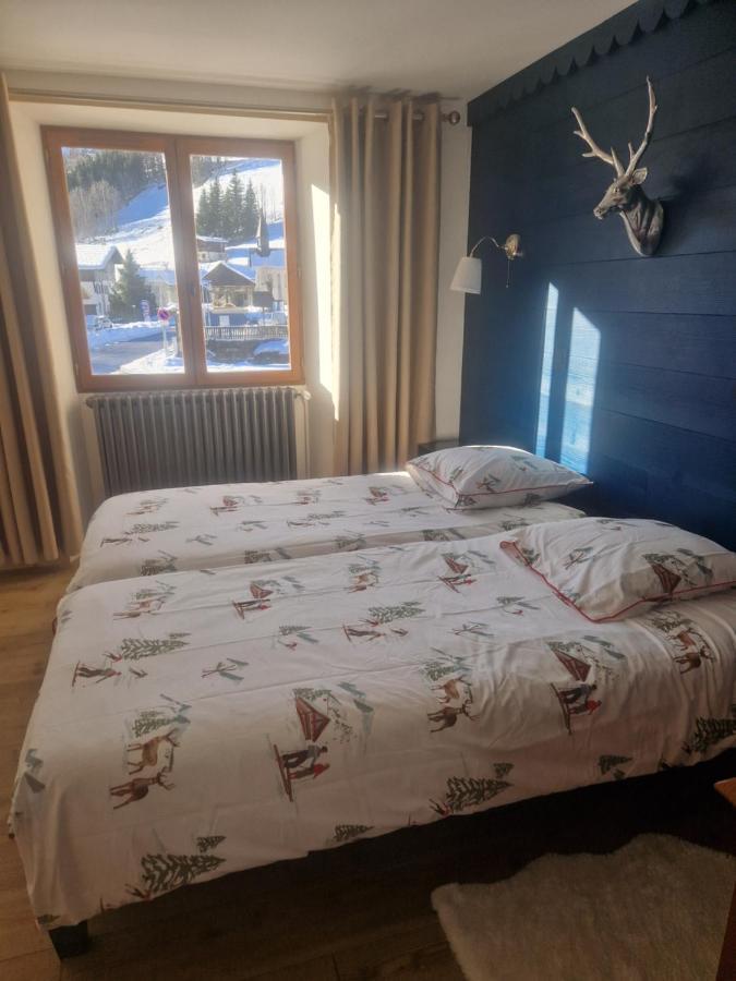 Appartement La Duchere Le Plan-La Giettaz Massif Des Aravis Eksteriør bilde