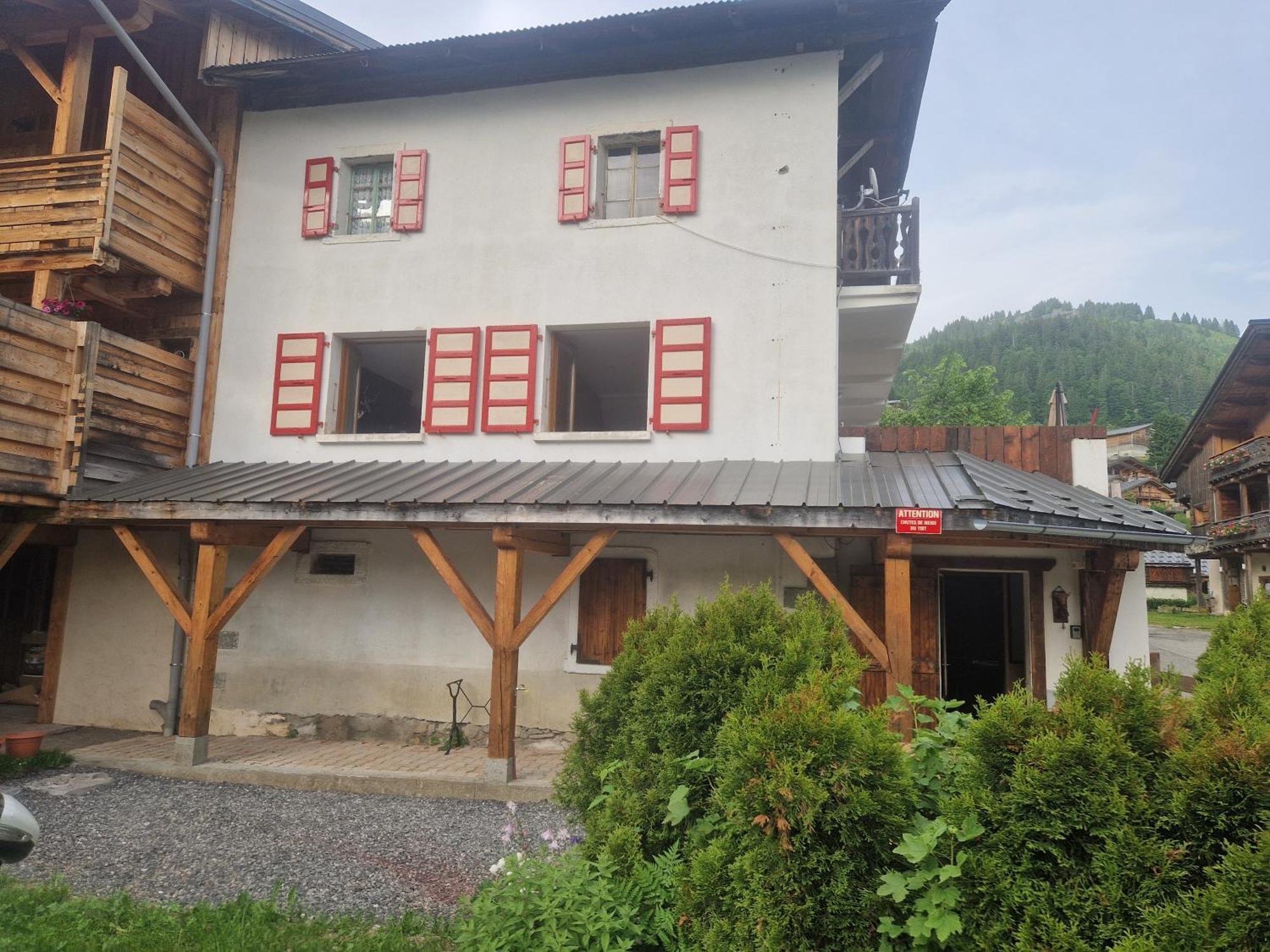 Appartement La Duchere Le Plan-La Giettaz Massif Des Aravis Eksteriør bilde