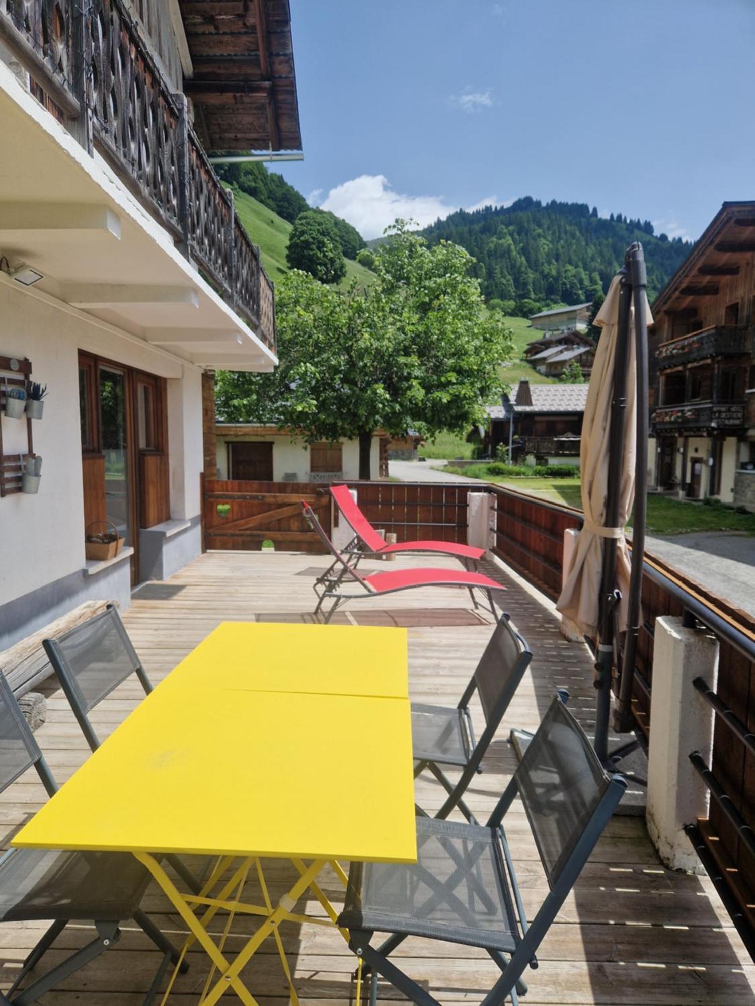 Appartement La Duchere Le Plan-La Giettaz Massif Des Aravis Eksteriør bilde