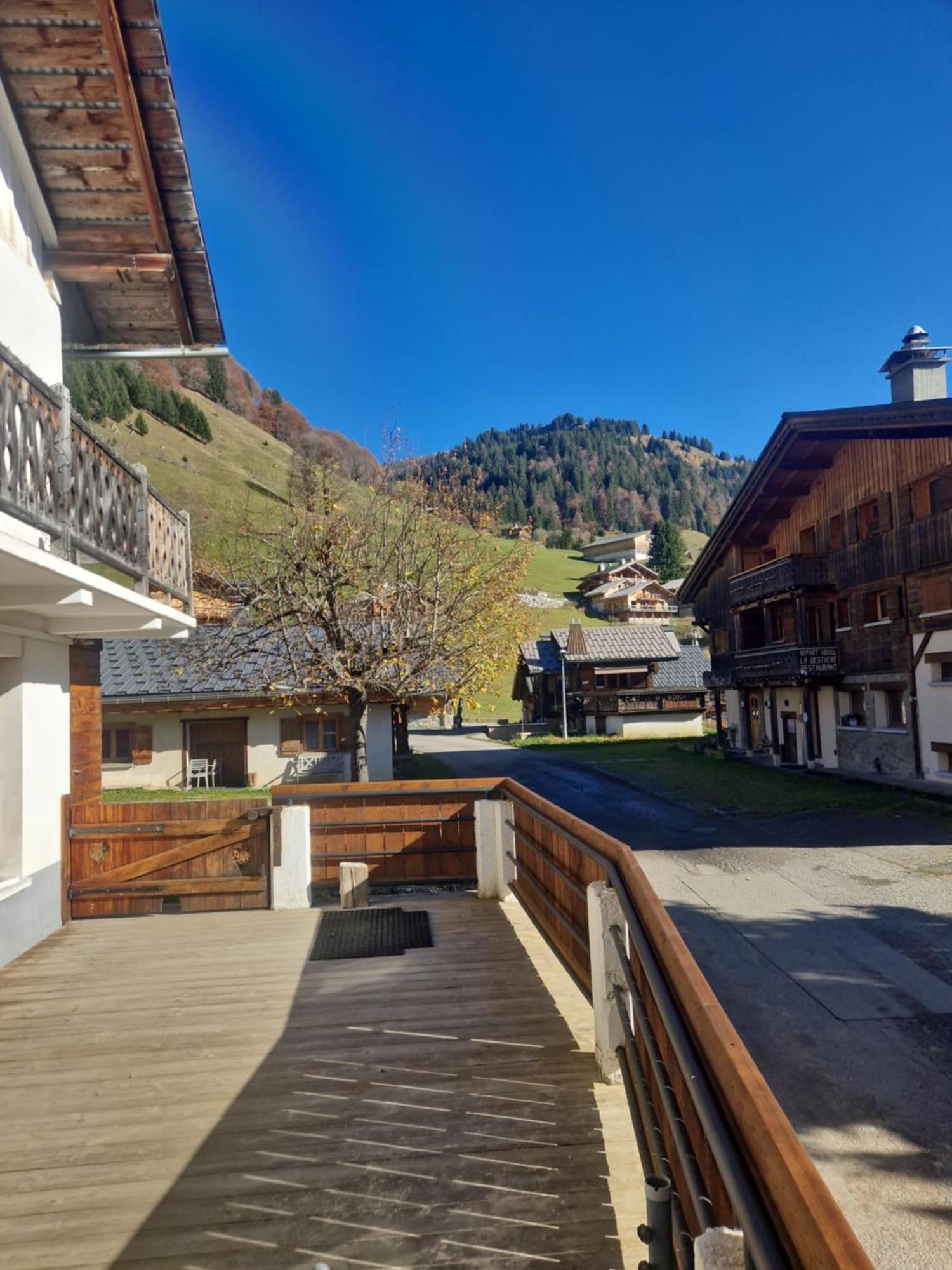 Appartement La Duchere Le Plan-La Giettaz Massif Des Aravis Eksteriør bilde